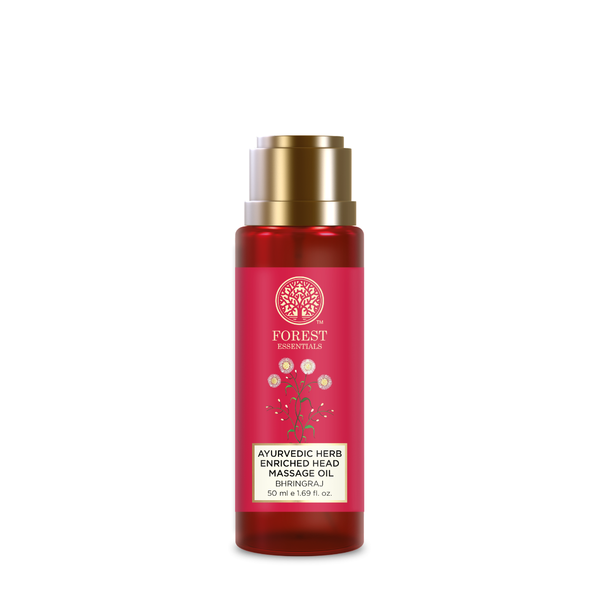 Forest Essentials Ayurvedic Herb Enriched Head Massage Oil Bhringraj - Distacart
