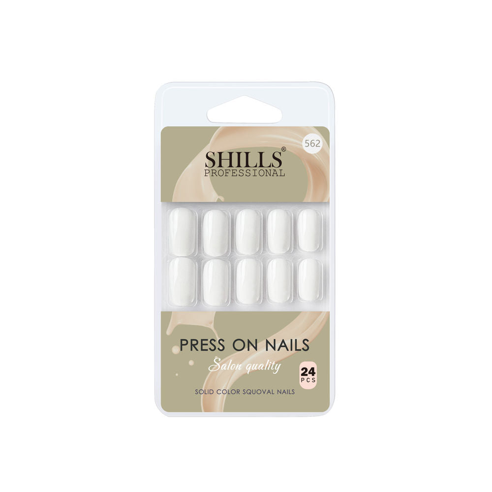 shills professional reusable press on nails square spn562