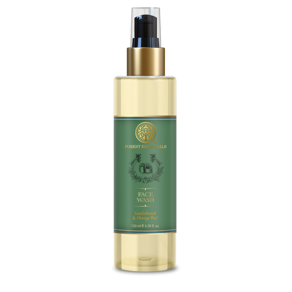 Forest Essentials Facial Cleanser Sandalwood & Orange Peel