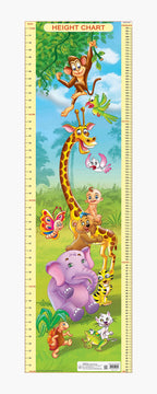 Dreamland Publications Educational Chart for Kids - Height Chart - 1 - Distacart