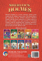 Dreamland Publications Sherlock Holmes- Illustrated Abridged Classics for Children with Practice Questions : Children Classic Fiction Book - Distacart