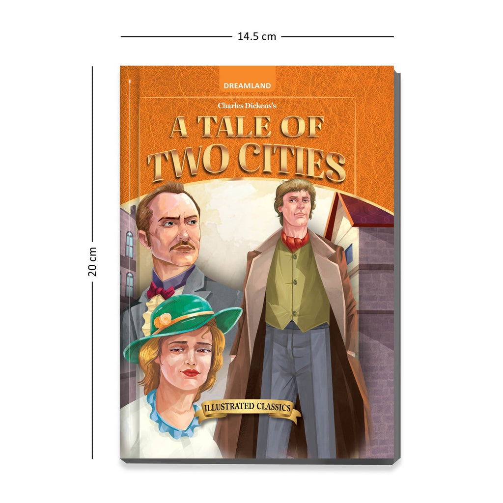 Dreamland Publications A Tale of Two Cities- Illustrated Abridged Classics for Children with Practice Questions : Children Classic Fiction Book - Distacart