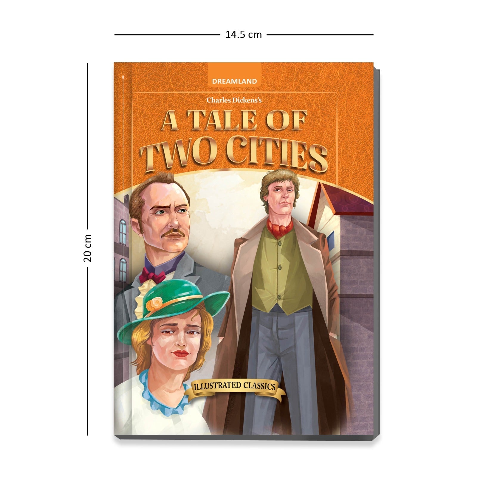 Dreamland Publications A Tale of Two Cities- Illustrated Abridged Classics for Children with Practice Questions : Children Classic Fiction Book - Distacart