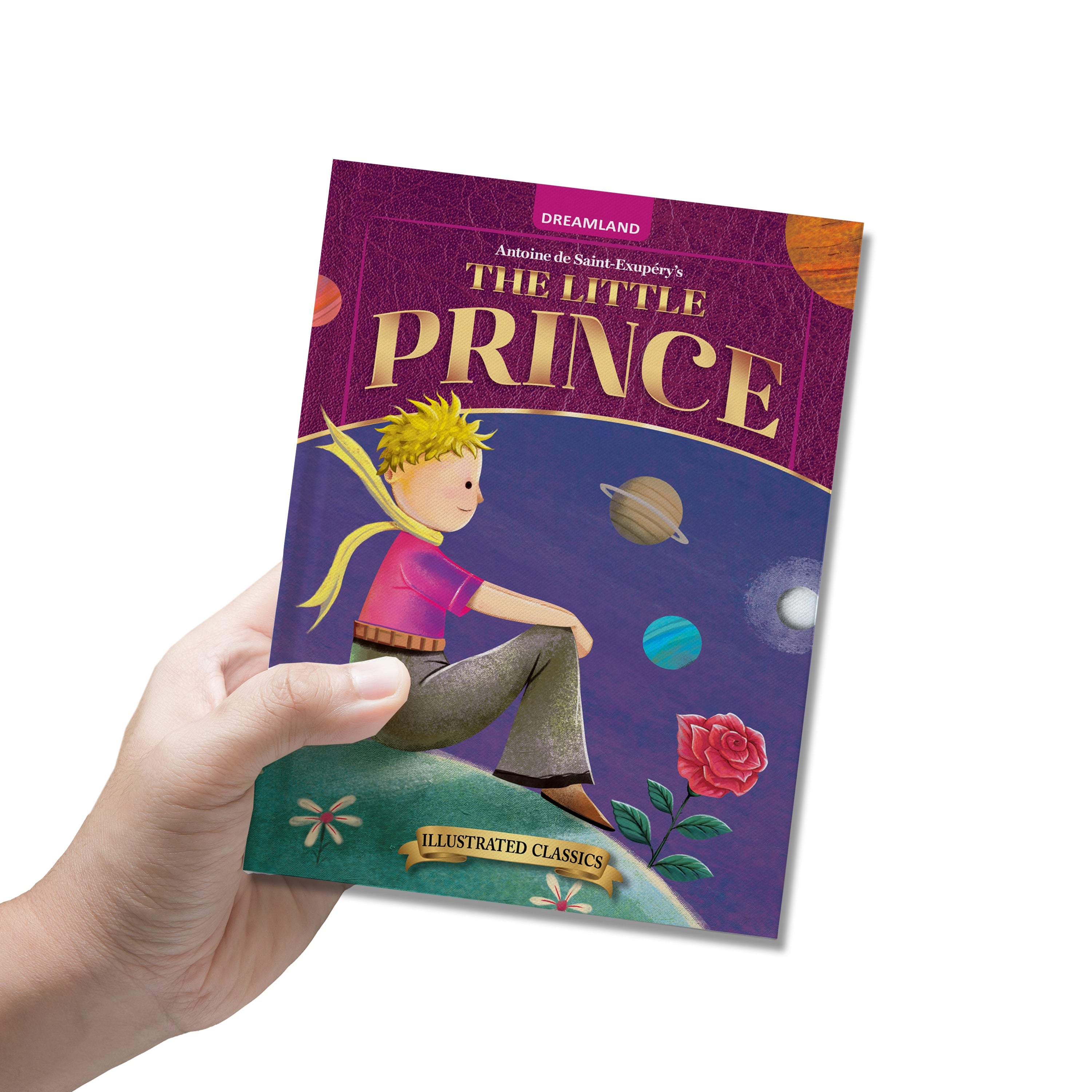 Dreamland Publications The Little Prince- Illustrated Abridged Classics for Children with Practice Questions : Children Classic Fiction Book - Distacart