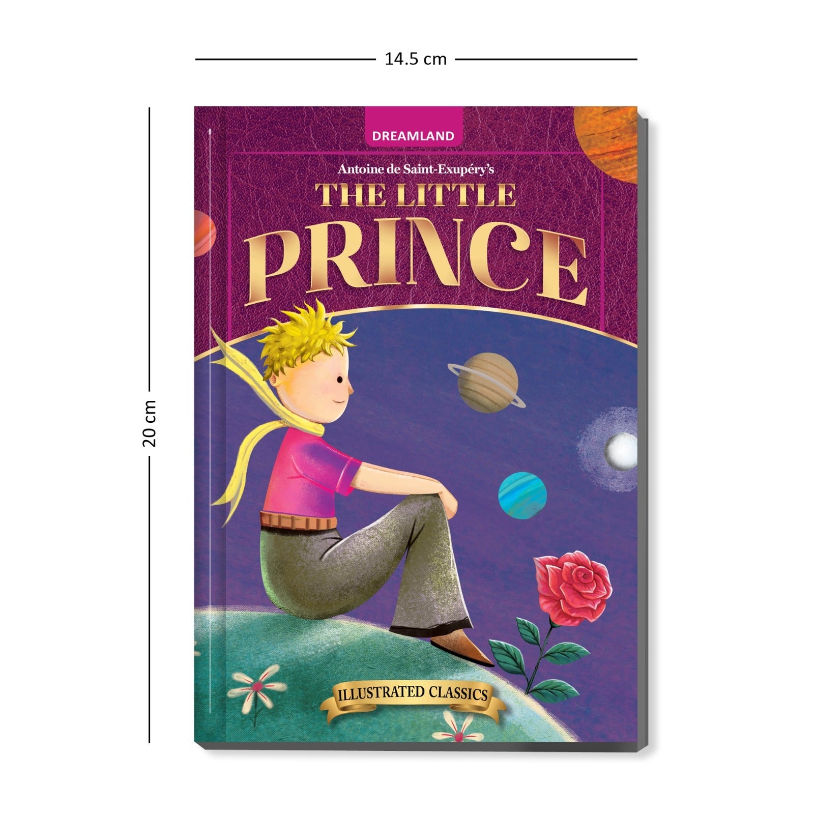 Dreamland Publications The Little Prince- Illustrated Abridged Classics for Children with Practice Questions : Children Classic Fiction Book - Distacart