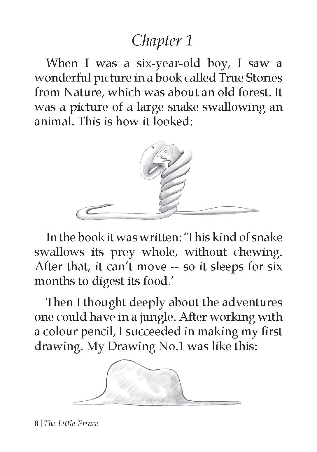 Dreamland Publications The Little Prince- Illustrated Abridged Classics for Children with Practice Questions : Children Classic Fiction Book - Distacart