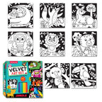Dreamland Publications Jungle - Velvet Art Set With 10 Free Sketch Pens - Distacart