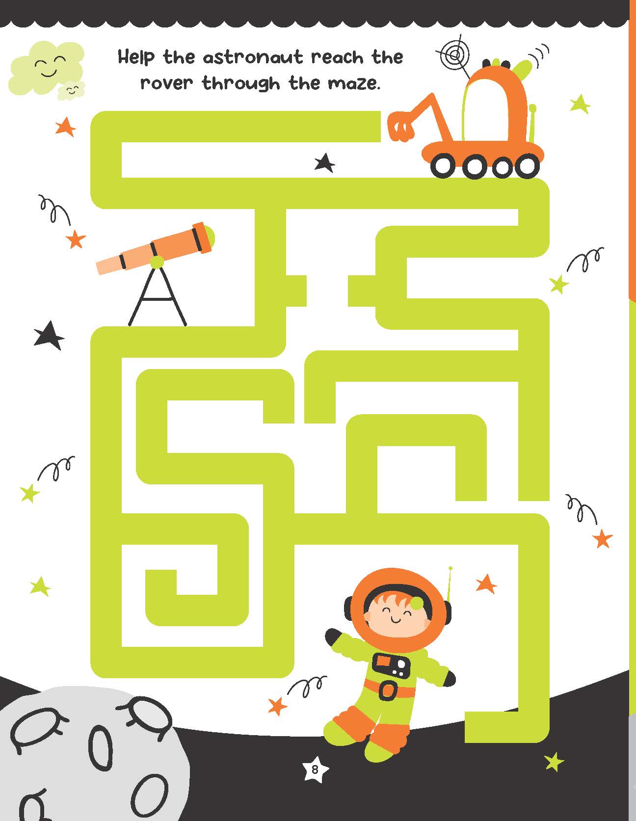 Dreamland Publications Space World Activities - I Can Solve Activity Book for Kids Age 4- 8 Years | With Colouring Pages, Mazes, Dot-to-Dots - Distacart