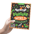 Dreamland Publications Dinosaur World Activities - I Can Solve Activity Book for Kids Age 4- 8 Years | With Colouring Pages, Mazes, Dot-to-Dots - Distacart