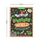 Dreamland Publications Dinosaur World Activities - I Can Solve Activity Book for Kids Age 4- 8 Years | With Colouring Pages, Mazes, Dot-to-Dots - Distacart