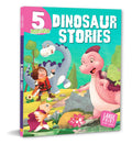 Story Book: 5 Minute Dinosaur Stories - Om Books - Distacart