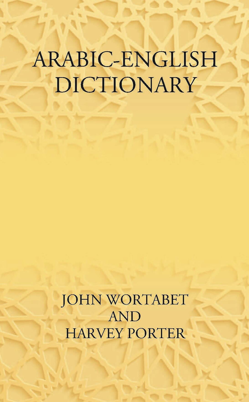Arabic-English Dictionary - Gyan Books - Distacart