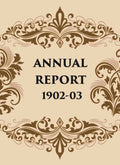 ANNUAL REPORT 1902-03 - Gyan Books - Distacart