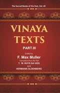The Sacred Books of the East (VINAYA TEXTS, PART-III: THE KULLAVAGGA, IV—XIII) 20th - Gyan Books - Distacart