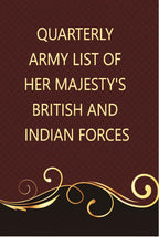 The Quarterly Army List Of Her Majesty’S British And Indian Forces - Gyan Books - Distacart