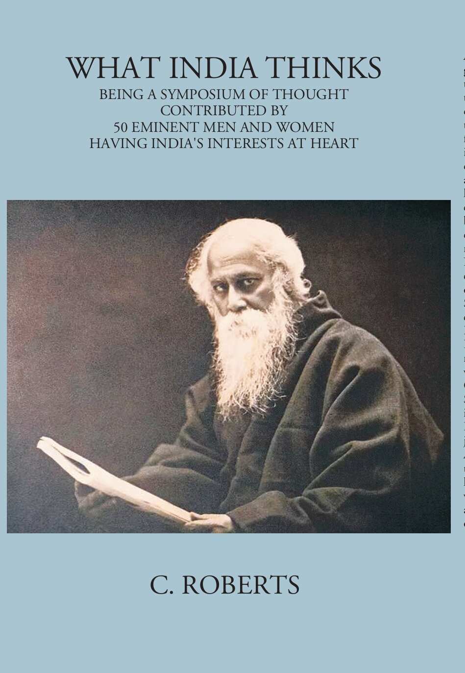 What India Thinks: Being A Symposium Of Thought, Contributed In 1939, By 50 Eminent Women And Men Having India’S Interests At Heart - Gyan Books - Distacart