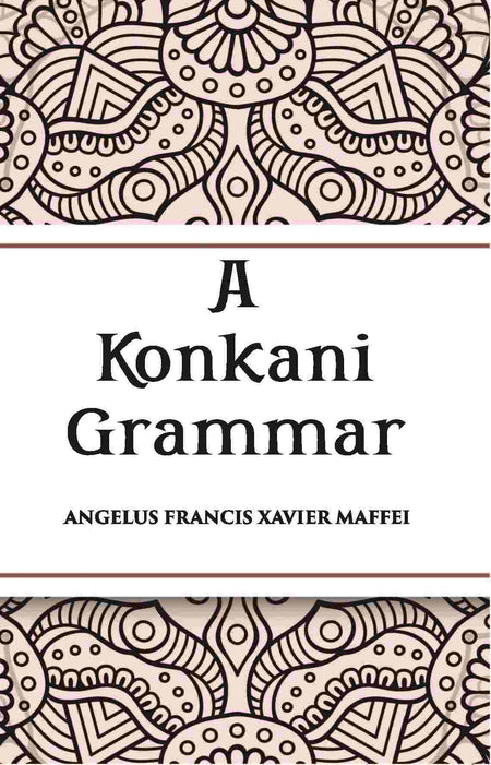 A Konkani Grammar - Gyan Books