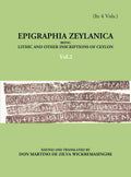 Epigraphia Zeylanica Being Lithic And Other Inscriptions Of Ceylon Vol. 2nd - Gyan Books - Distacart