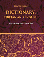 Essay Towards a Dictionary, Tibetan and English - Gyan Books - Distacart