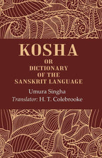 Kosha: Or Dictionary of the Sanskrit Language - Gyan Books - Distacart