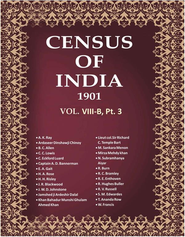 Census of India 1901: Berar - Provincial Tables Book 21 Vol. VIII-B, Pt. 3 - Gyan Books - Distacart