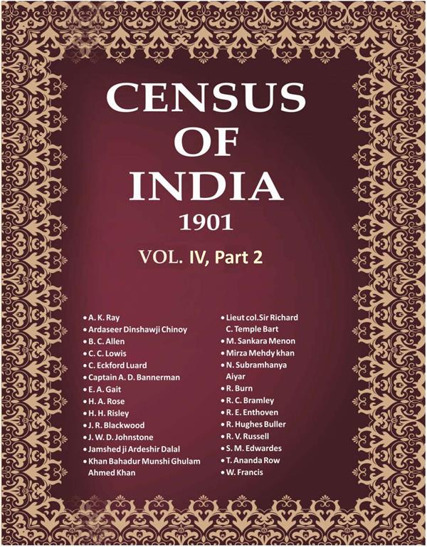 Census of India 1901: Assam - Tables Book 9 Vol. IV, Part 2 - Gyan Books - Distacart