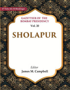 Gazetteer of the Bombay Presidency: Sholapur 20th - Gyan Books - Distacart