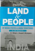 Land and People of Indian States & Union Territories (India) Vol. 1st - Gyan Books - Distacart