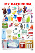 Dreamland Publications Educational Chart for Kids - My Bathroom - Distacart