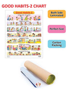 Dreamland Publications Educational Chart for Kids - Good Habits - 2 - Distacart