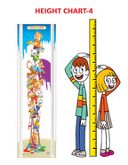 Dreamland Publications Educational Chart for Kids - Height Chart - 4 - Distacart