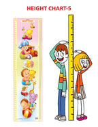 Dreamland Publications Educational Chart for Kids - Height Chart - 5 - Distacart