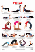 Dreamland Publications Educational Chart for Kids - Yoga Chart - 5 - Distacart