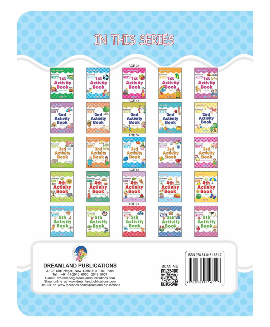 Dreamland Publications Kid's 4th Activity Book - English - Distacart