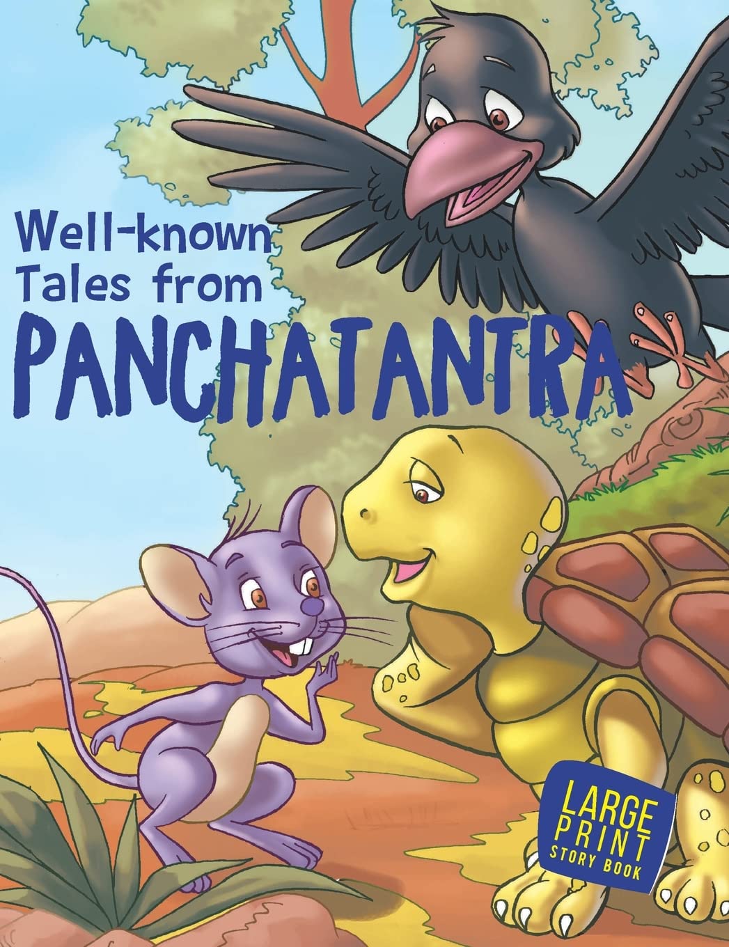 Well known tales from Panchatantra : Large Print - Om Books - Distacart