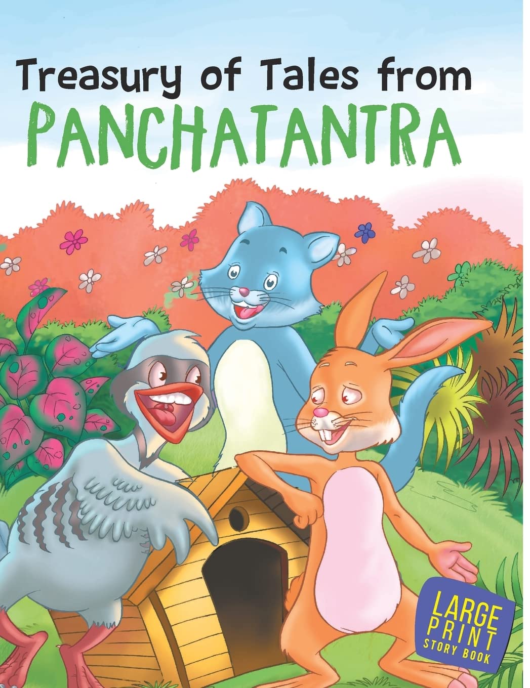 Treasury of Tales from Panchatantra : Large Print - Om Books - Distacart