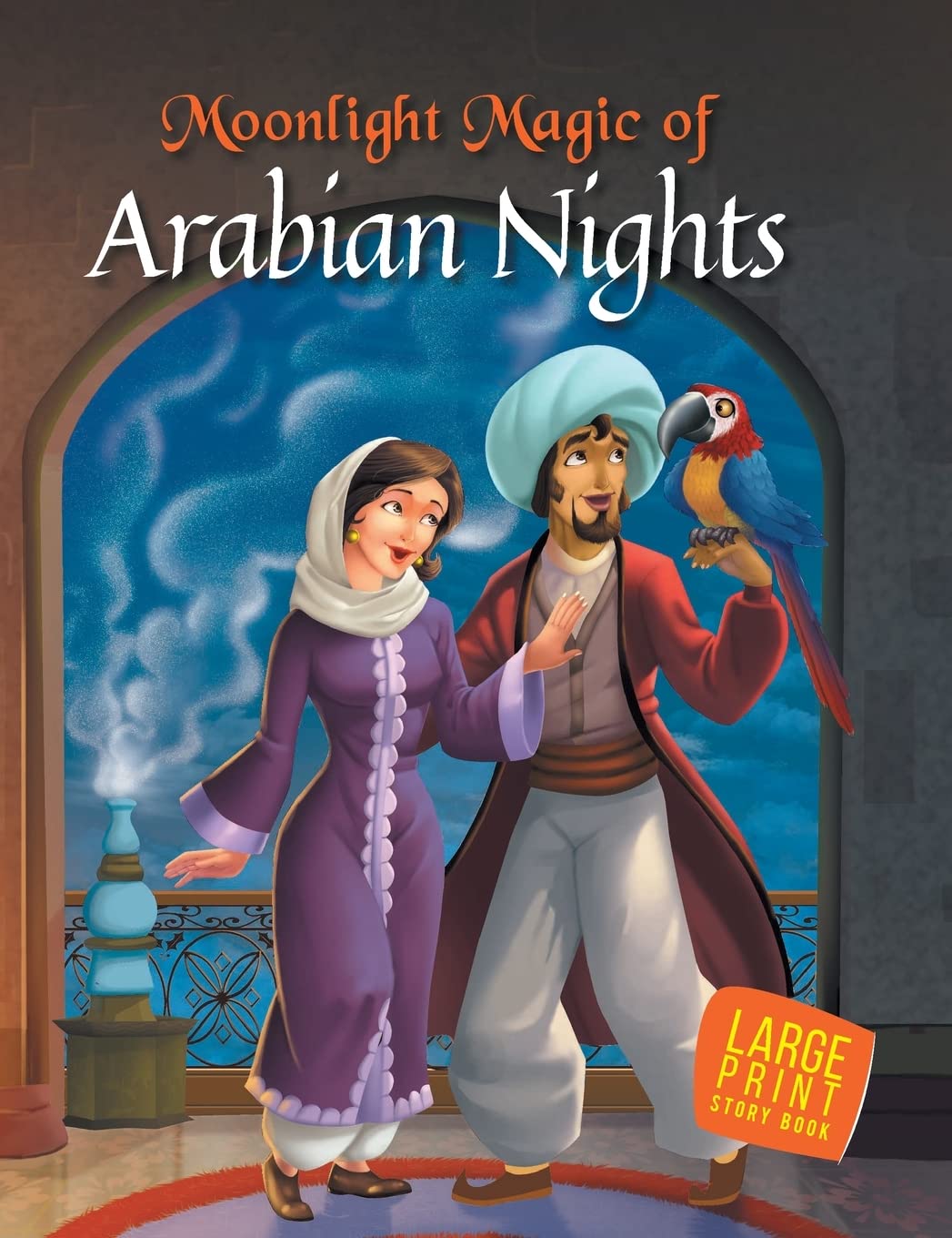 Moonlight Magic of Arabian Nights : Large Print - Om Books - Distacart