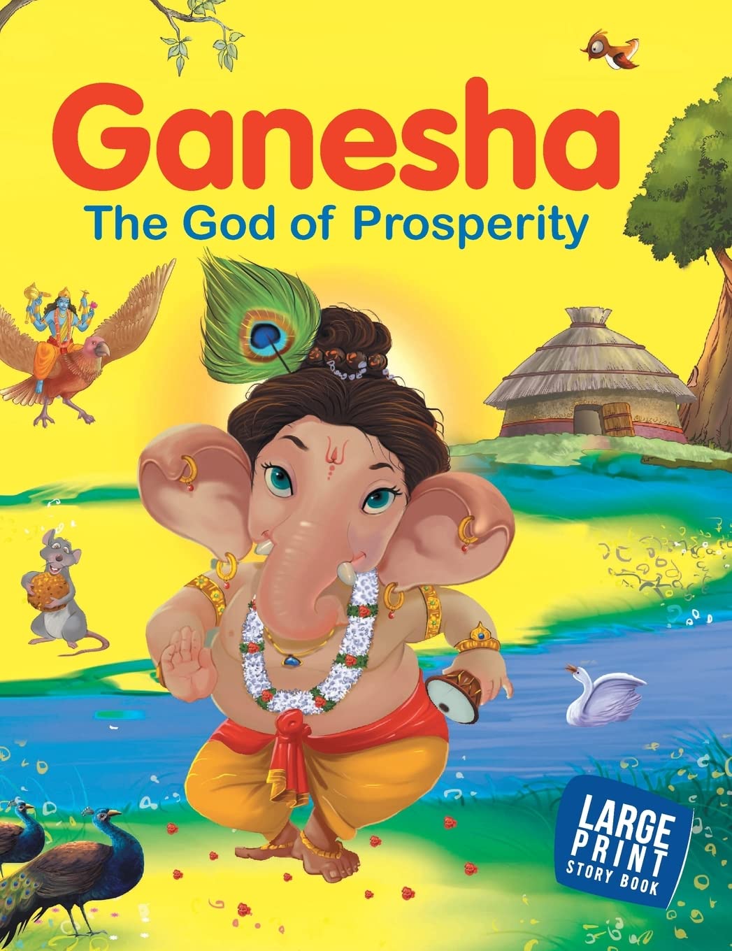 Ganesha The God of Prosperity : Large Print - Om Books - Distacart
