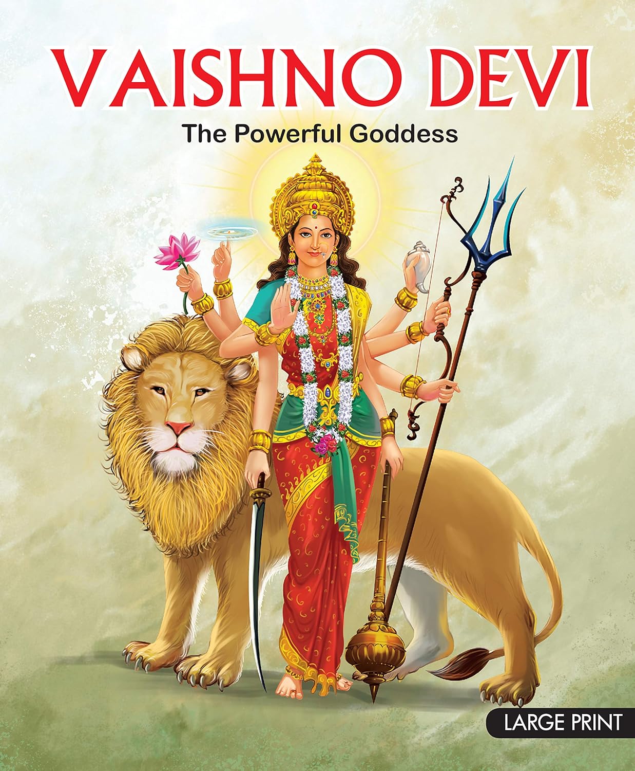Vaishno Devi The Powerful Goddess : Large Print - Om Books - Distacart