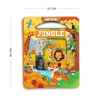 Dreamland Publications Die Cut Window Board Book - In the Jungle - Distacart