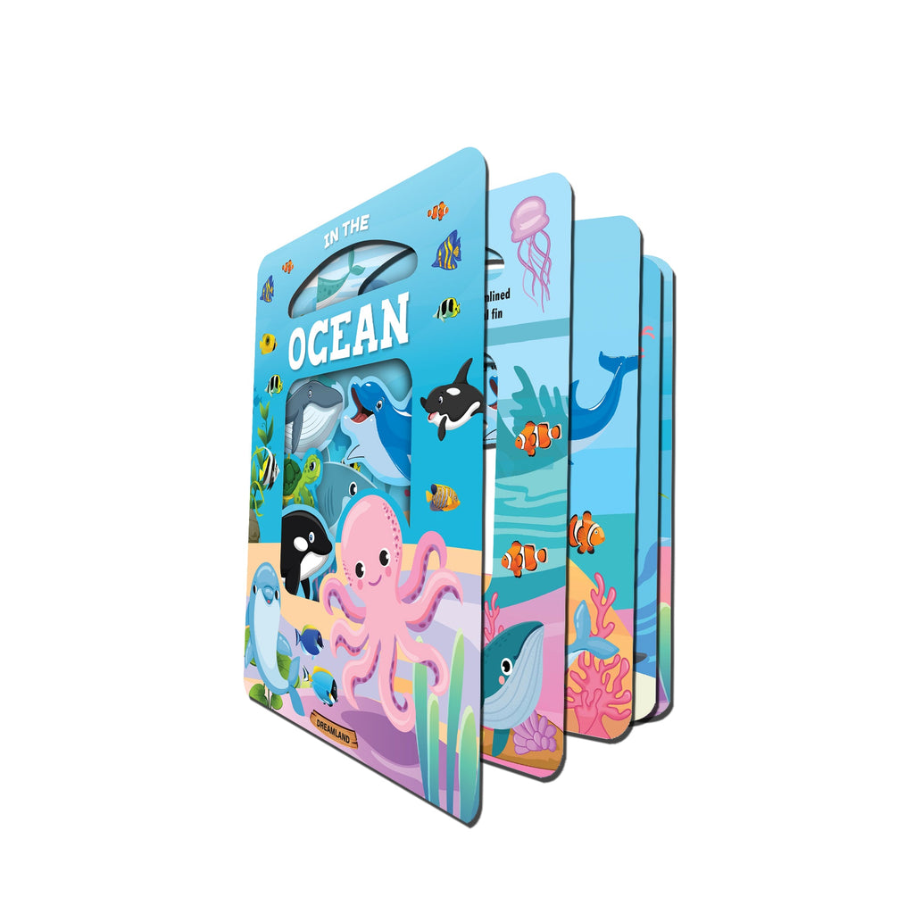 Dreamland Publications Die Cut Window Board Book - In the Ocean - Distacart