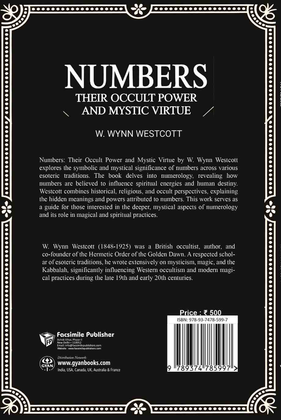 Numbers: their occult power and mystic virtue - Gyan Books - Distacart