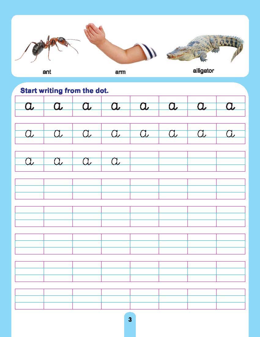 Dreamland Publications Pattern Writing Book (Pack - 1) - Distacart