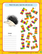 Dreamland Publications Brain Boosting - Find The Difference (Age 4+) : Children Interactive & Activity Book - Distacart