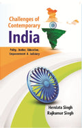 Challenges of Contemporary India : Polity • Justice • Education • Empowerment and • Judiciary - Gyan Books - Distacart