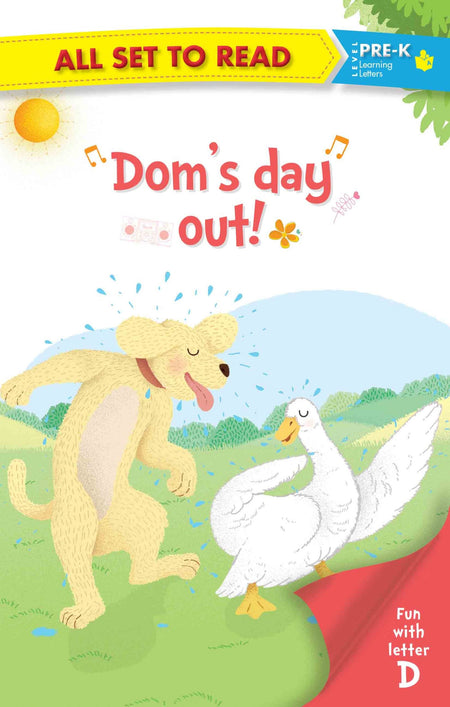 All set to Read fun with Letter D Doms Day Out - Om Books