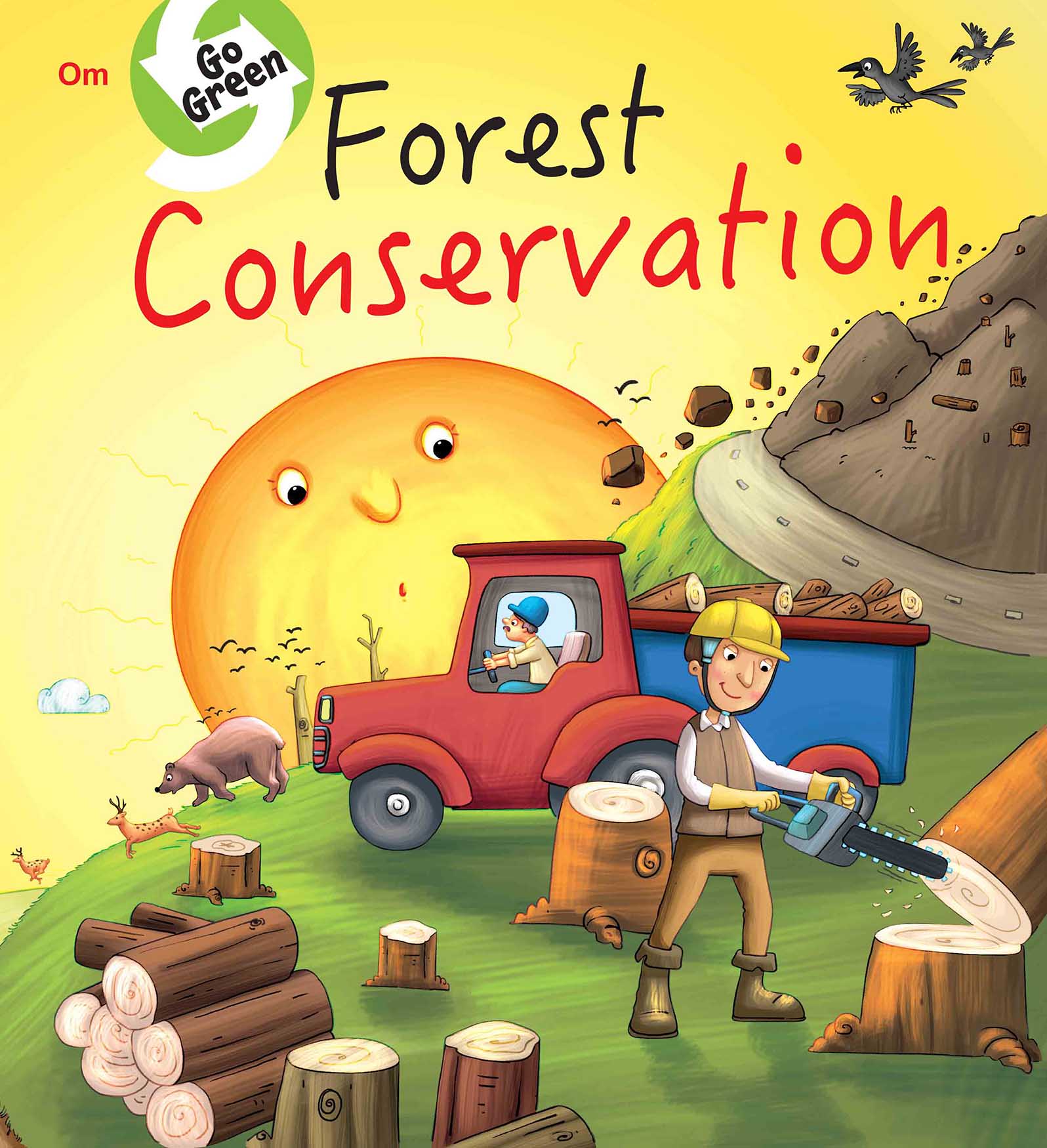 Go Green : Forest Conservation - Om Books - Distacart