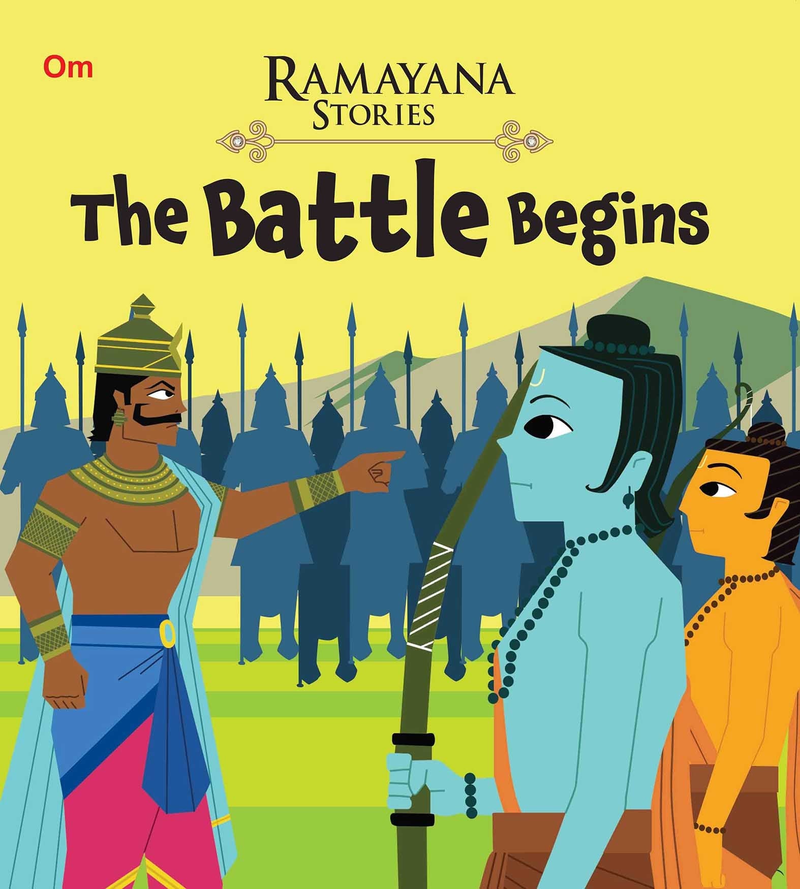 The Battle Begins : Ramayana Stories - Om Books - Distacart