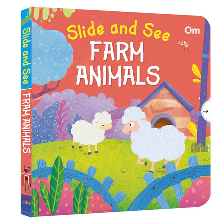 Slide and See Farm Animals - Om Books