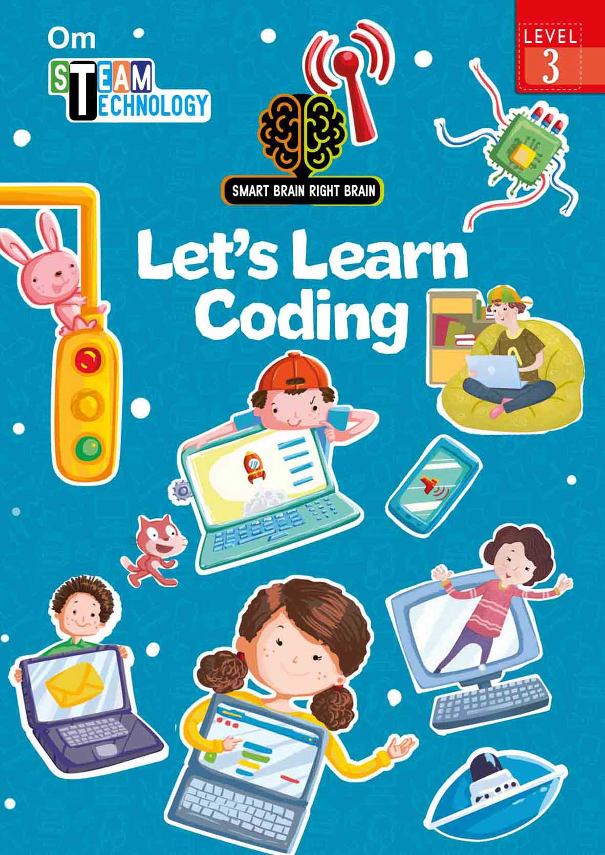 Smart Brain Right Brain Technology Level 3 : Let's Learn Coding - Om Books - Distacart